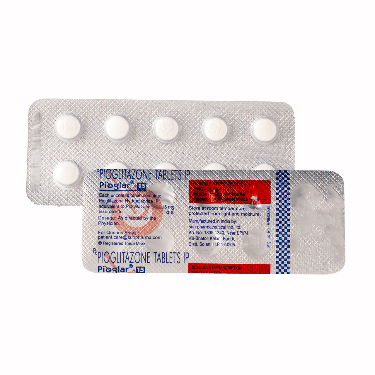 Pioglar-15 Tablets