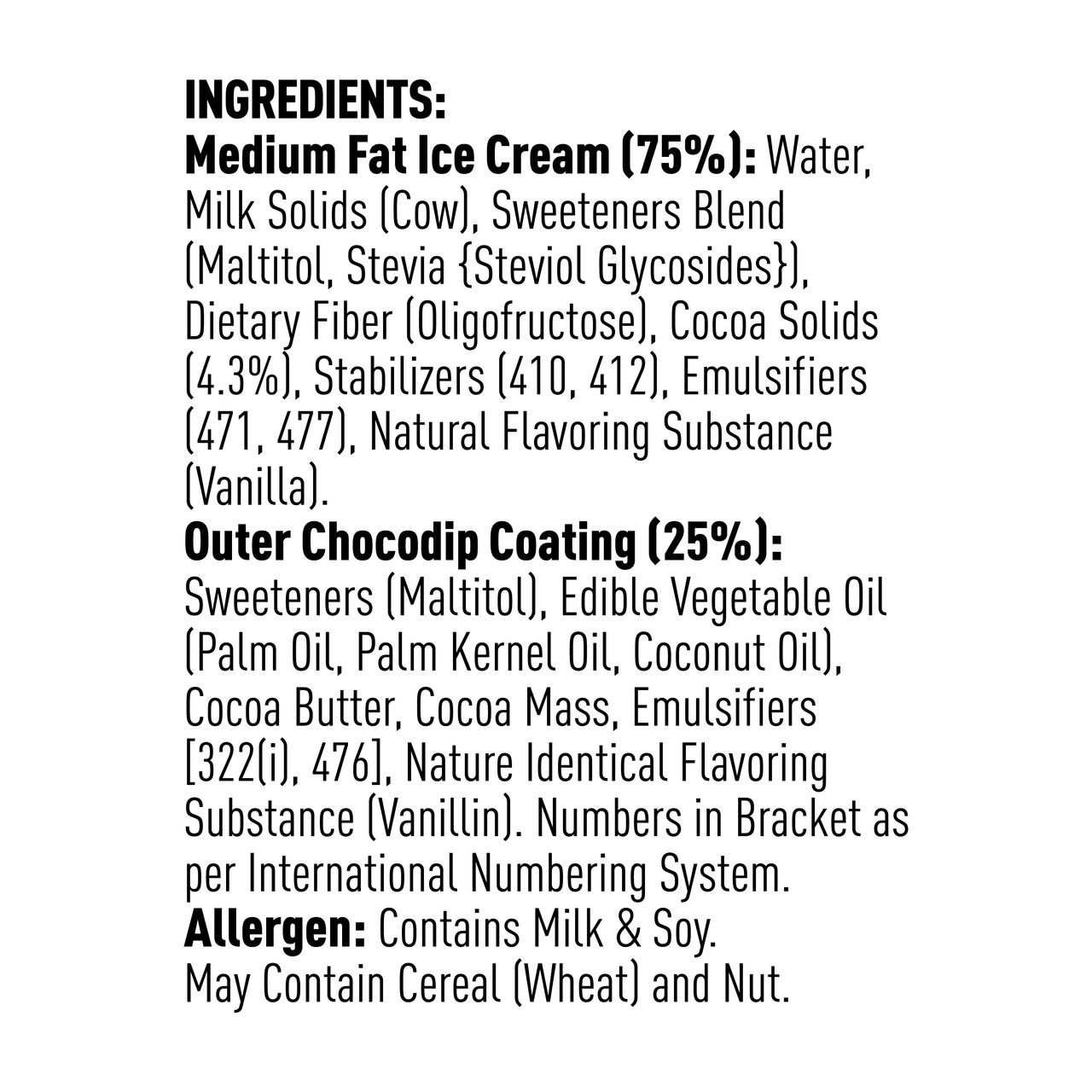 The Brooklyn Creamery Chocolate Chocobar (Zero Added Sugar)