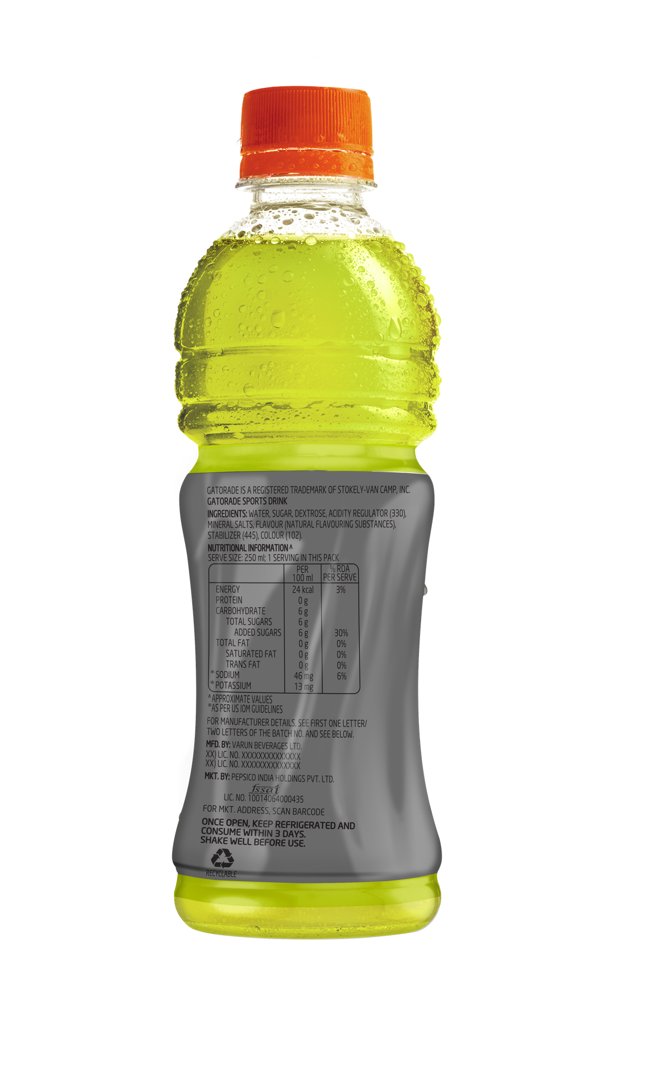 Gatorade Lemon Pet