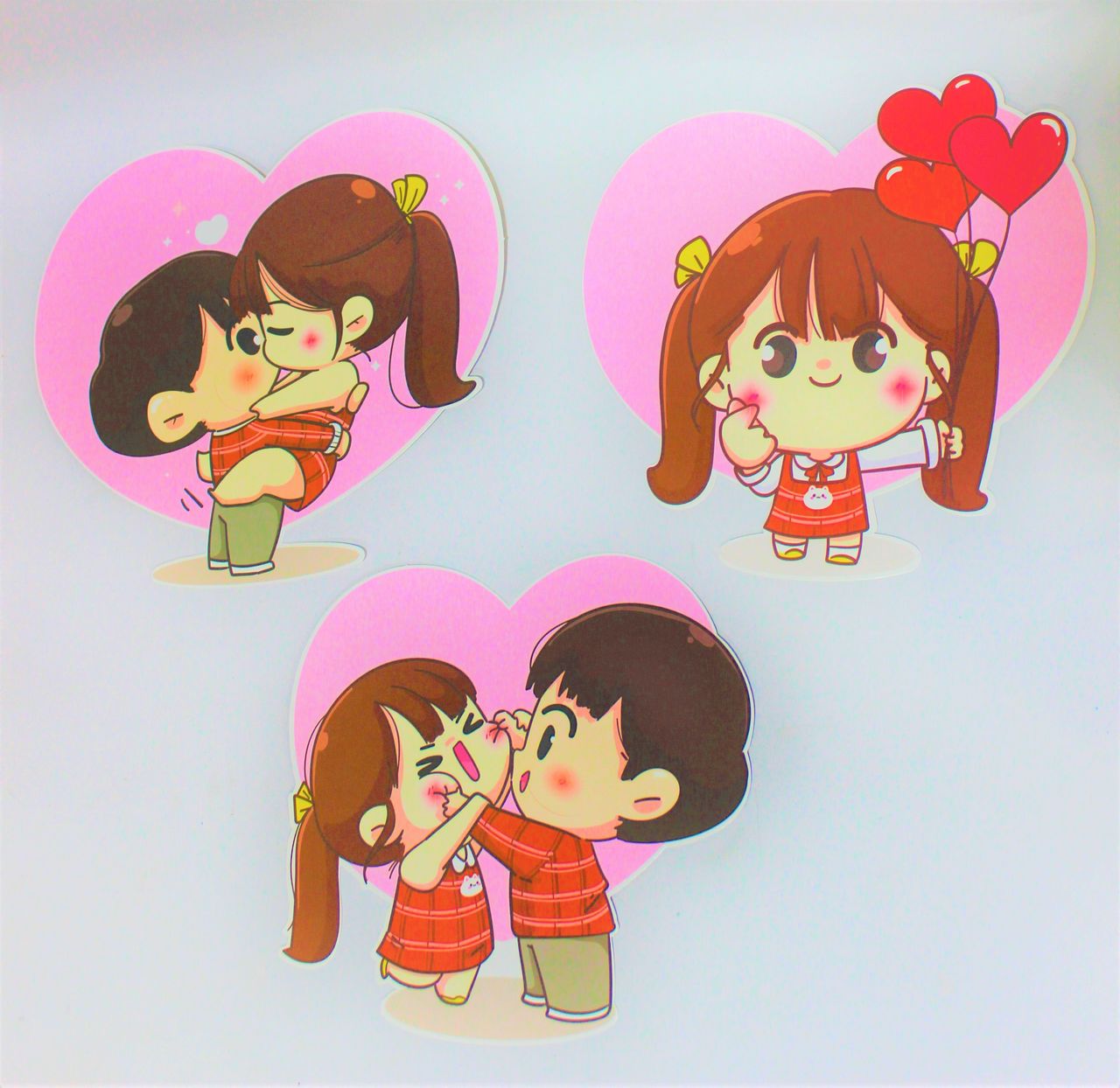 Happy Anniversary Combo Set Assorted ( 1Pc Flag Banner, 10Pc Posters, 3Pc Photo Props & 1Pc Cake Topper)