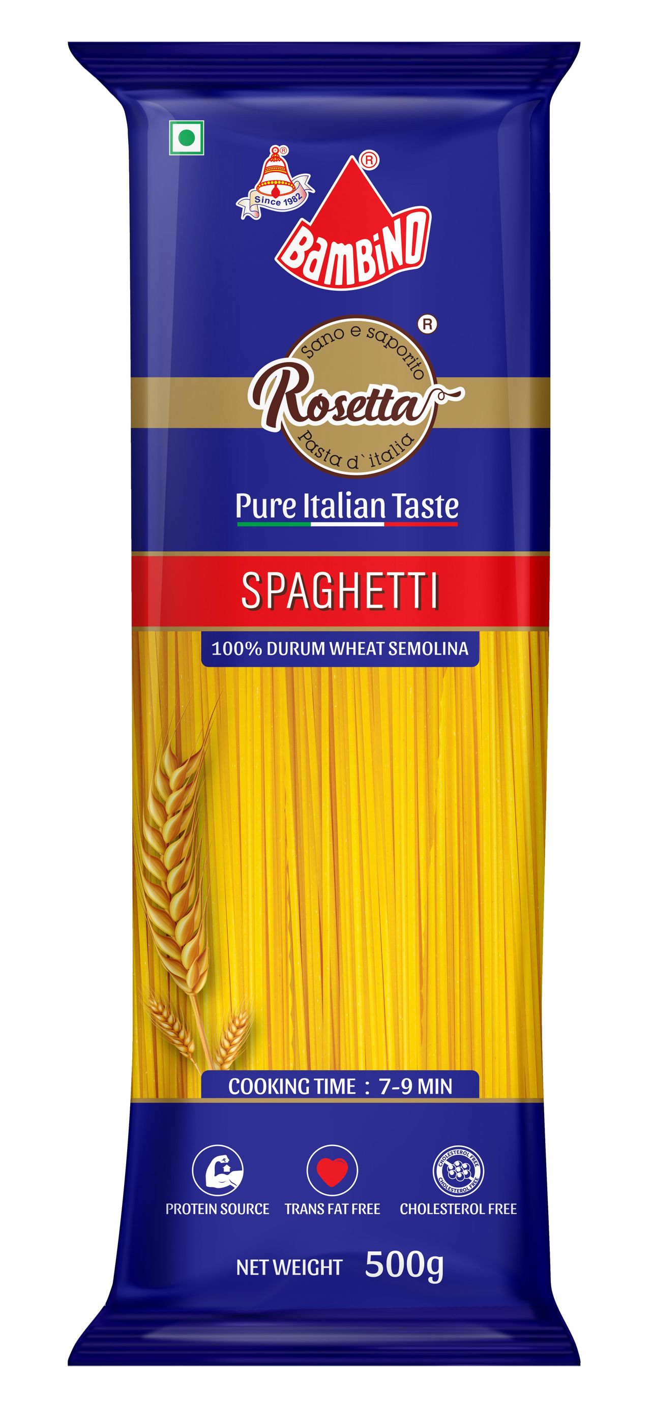 Bambino Rosetta Spaghetti - 100% Durum Wheat Semolina