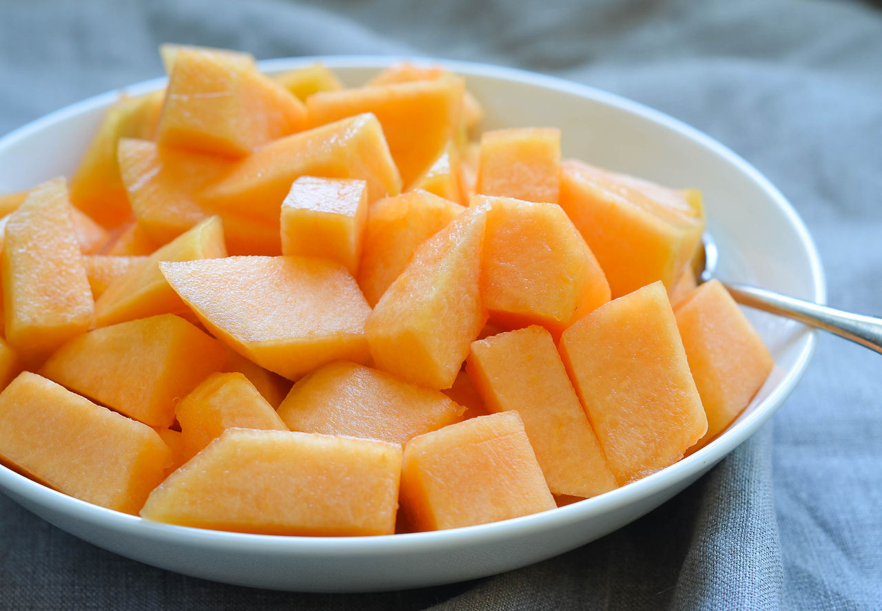 Muskmelon Cut