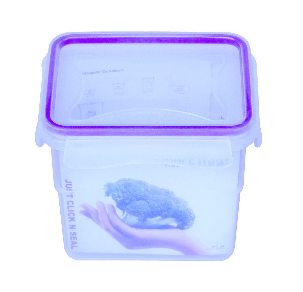 Princeware Click N Seal Tall Container 970 ml | 133 x 103 x 122 Mm