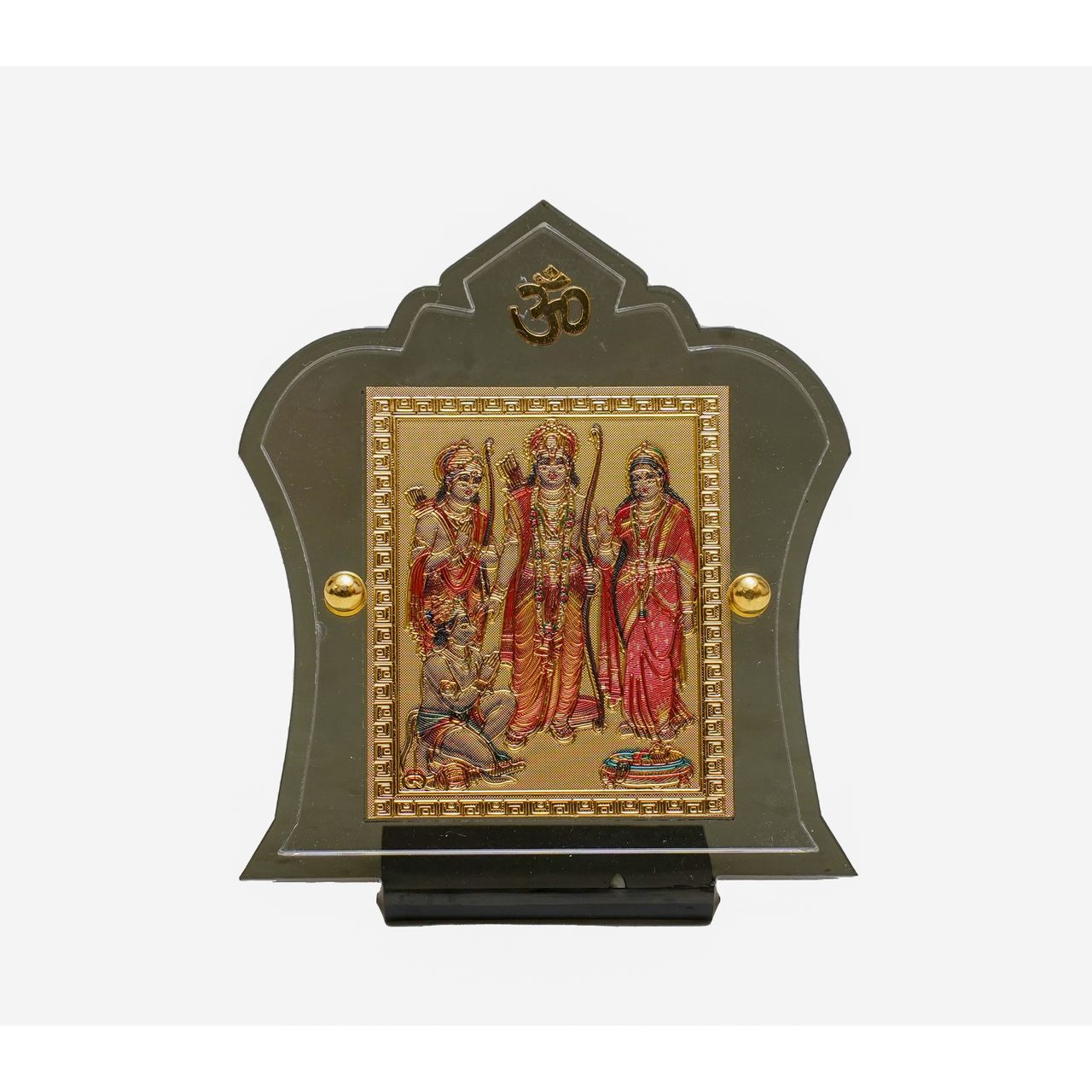 Divine Vibes Ram Darbar Foil for Car Dashboard