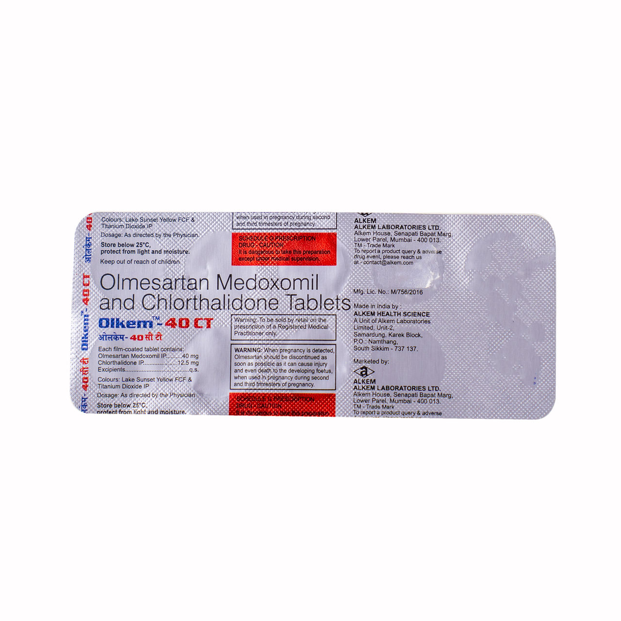 Olkem-40 CT Tablets
