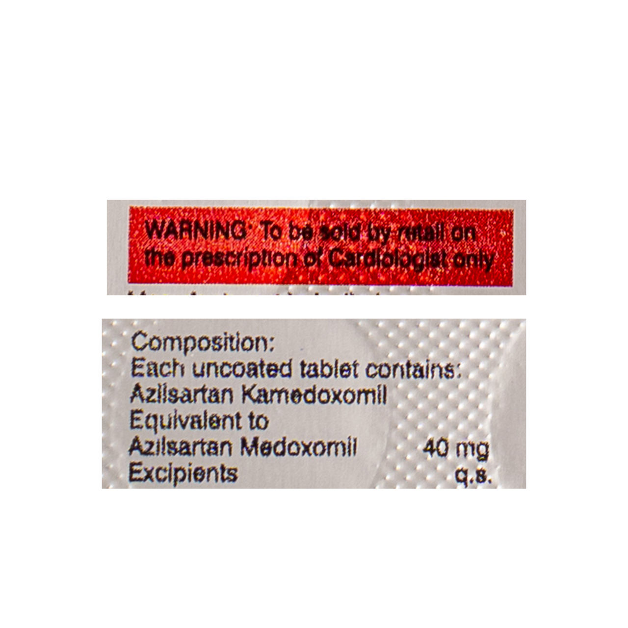 Asar-40 Tablets