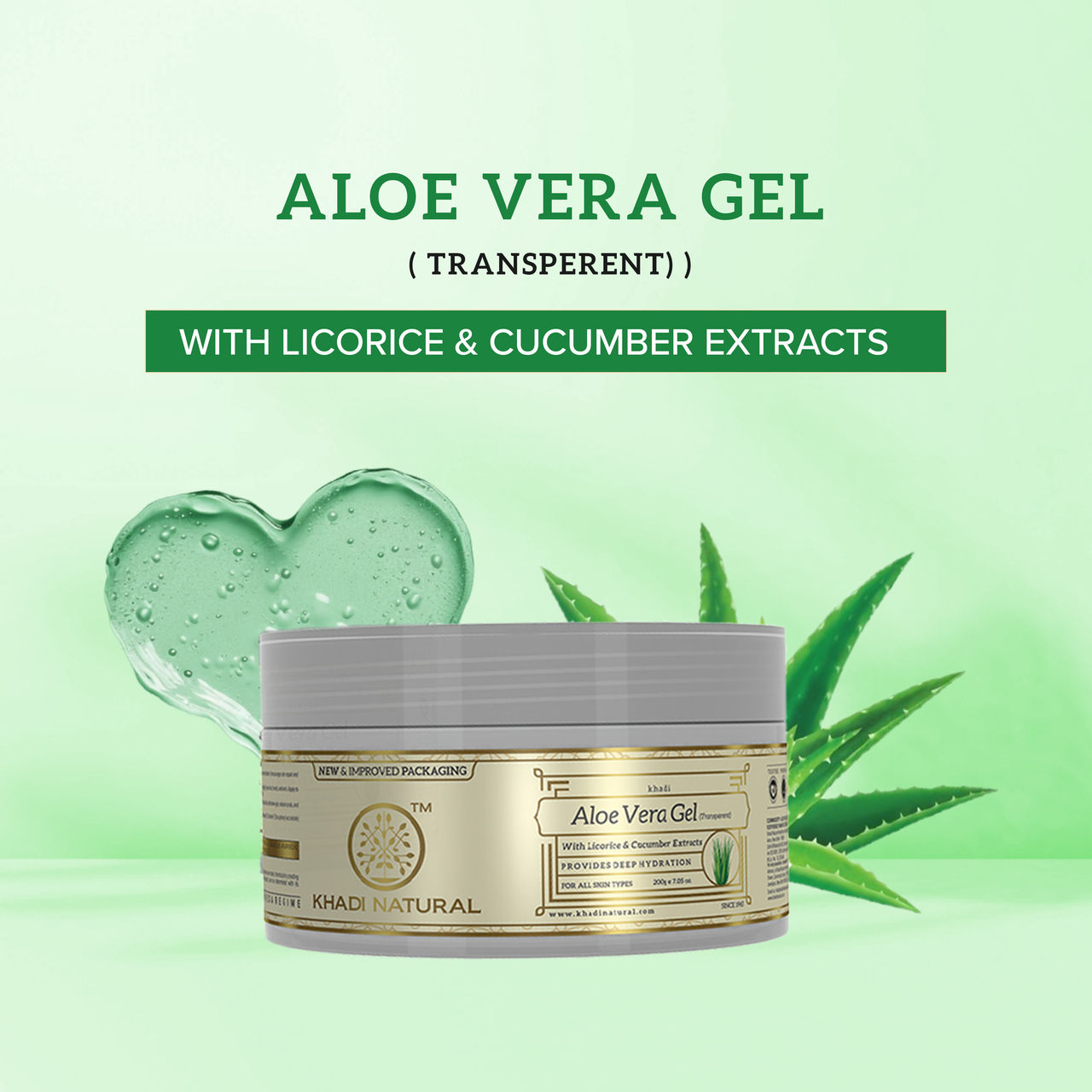 Khadi Natural Aloevera Gel