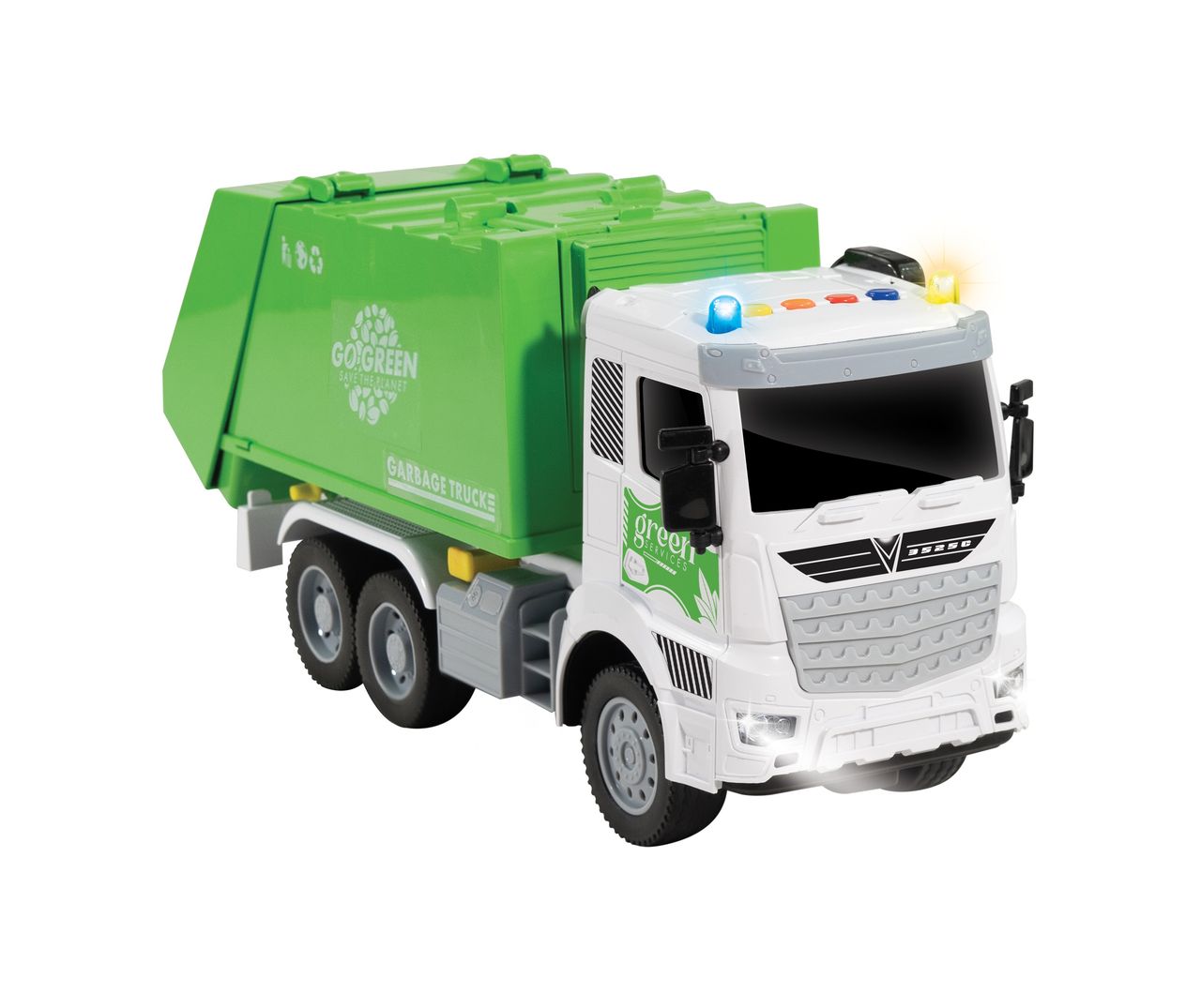 Itoys Bump N Go Garbage Truk (Colour May Vary)