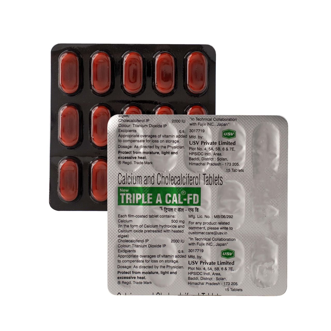 New TRIPLE A CAL- FD Tablets