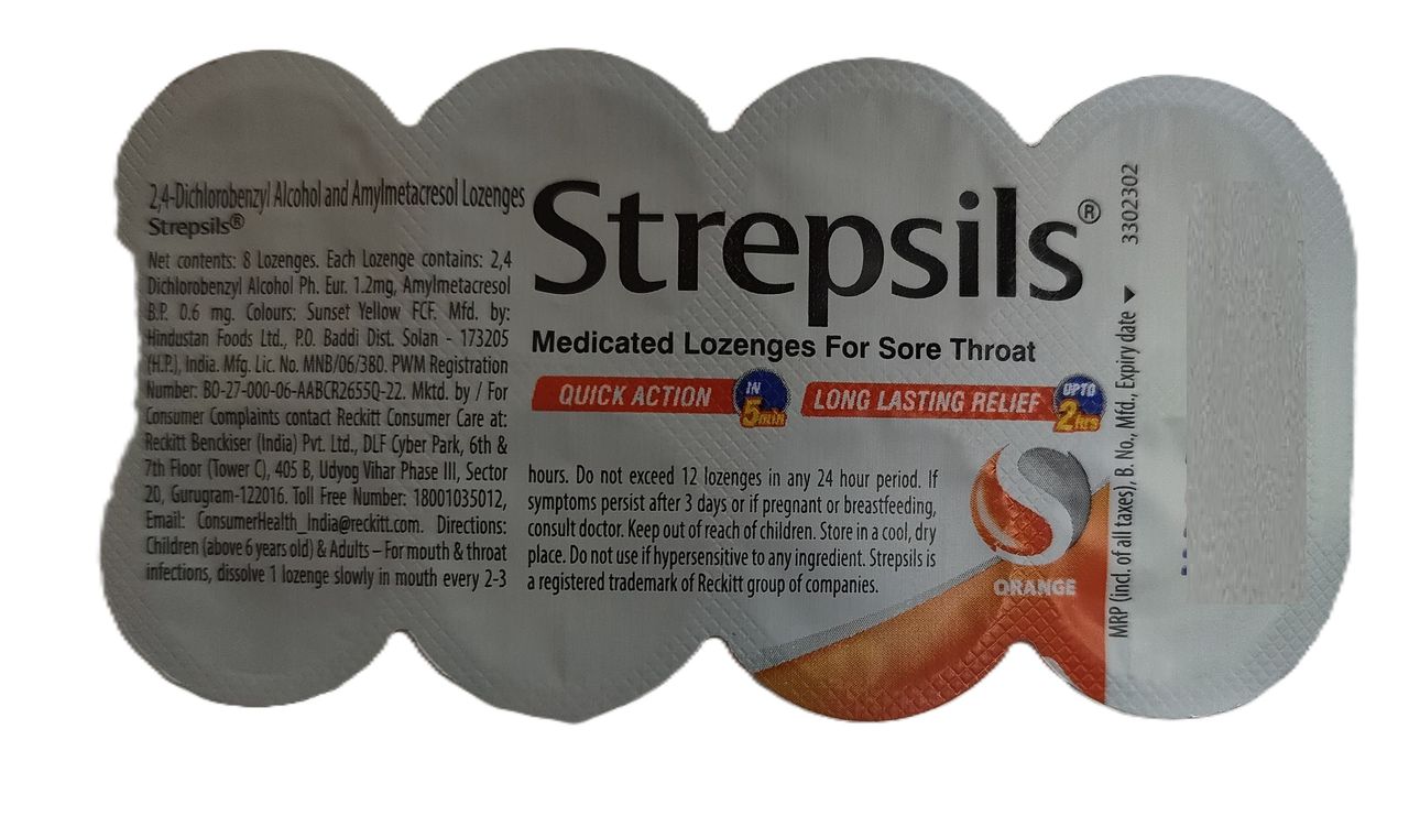 Strepsils Medicated Throat Lozenges