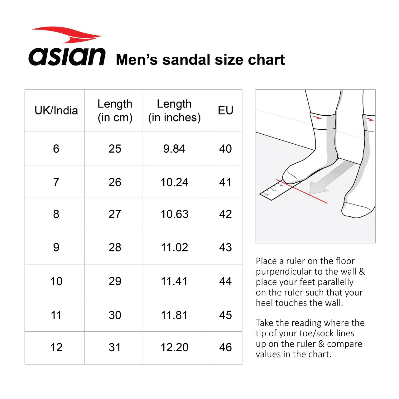 Asian Agc-14 Men Clogs Black (Size-9)