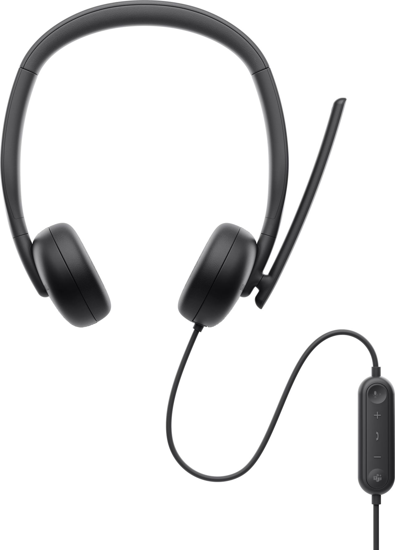 Dell Wired Headset - Wh3024, Ai Up-Link Noise Cancellation, Usb-C, Wired