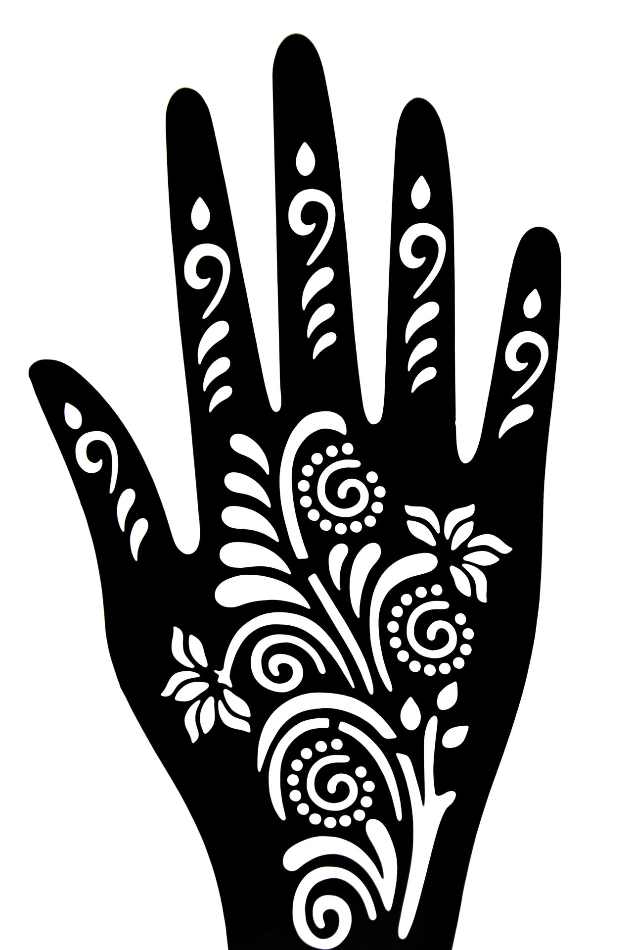 Henna Mehendi Stencil Assorted Design