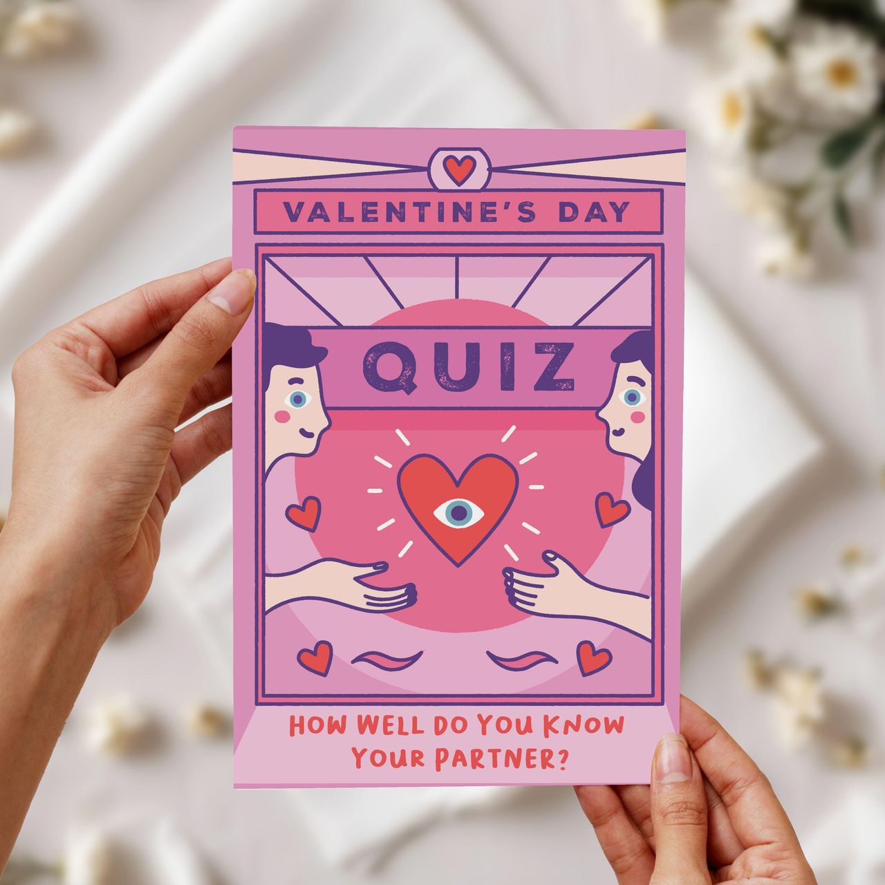 Oye Happy Couples Quiz Card