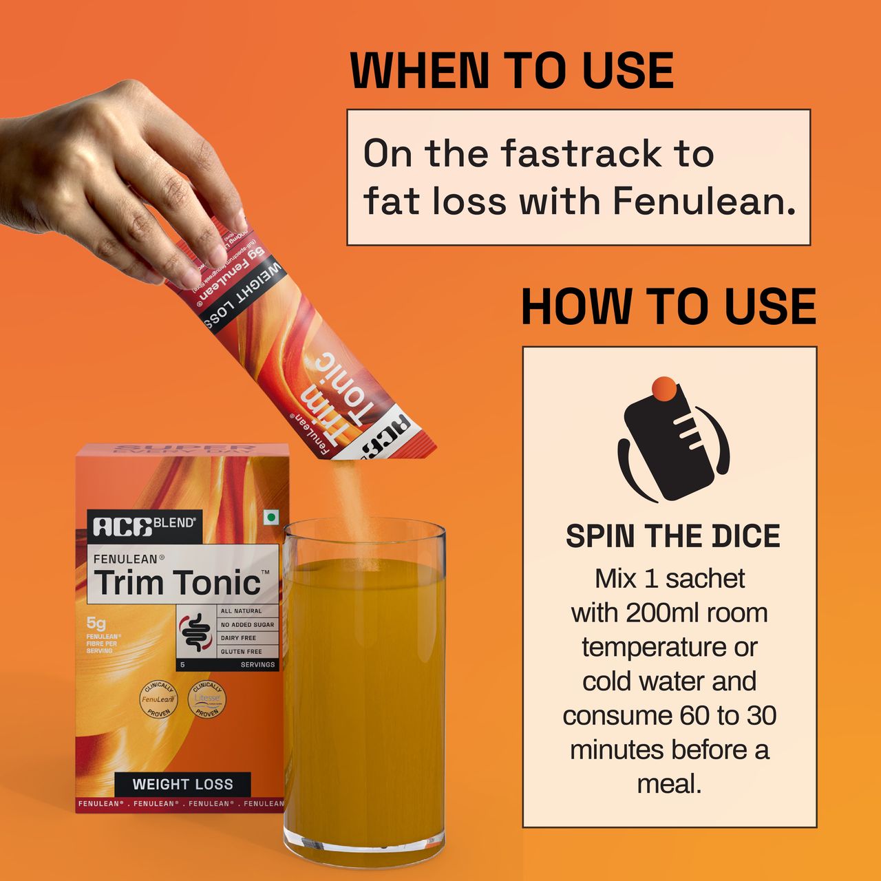 Ace Blend Trim Tonic� 5 Serves