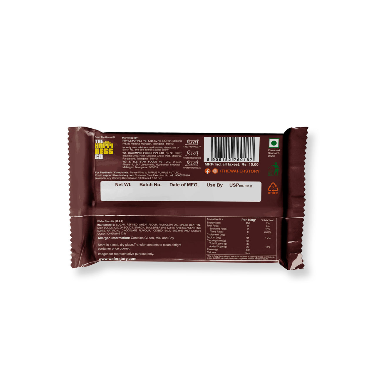 Happiness Co Choco Dream Wafer Story