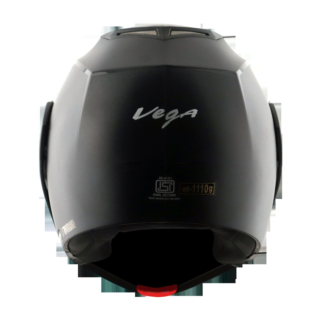 VEGA Crux Dual Visor Flip Up Helmet Black | L
