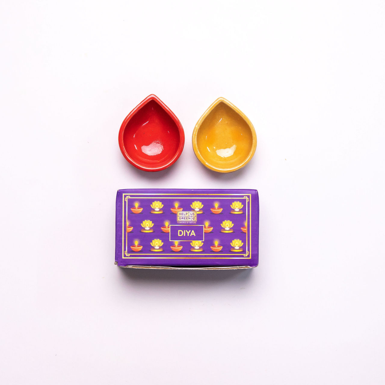 Help Us Green - Diwali Diya Set Of 2 pcs