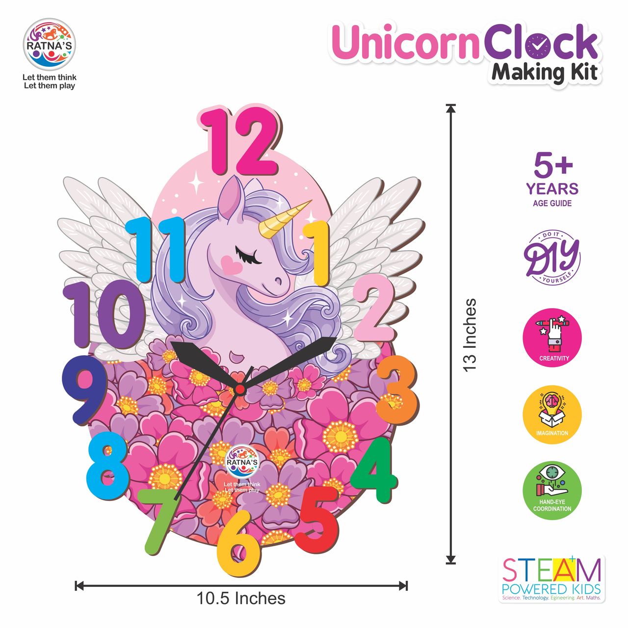 Ratna's Unicorn Clock Making Kit