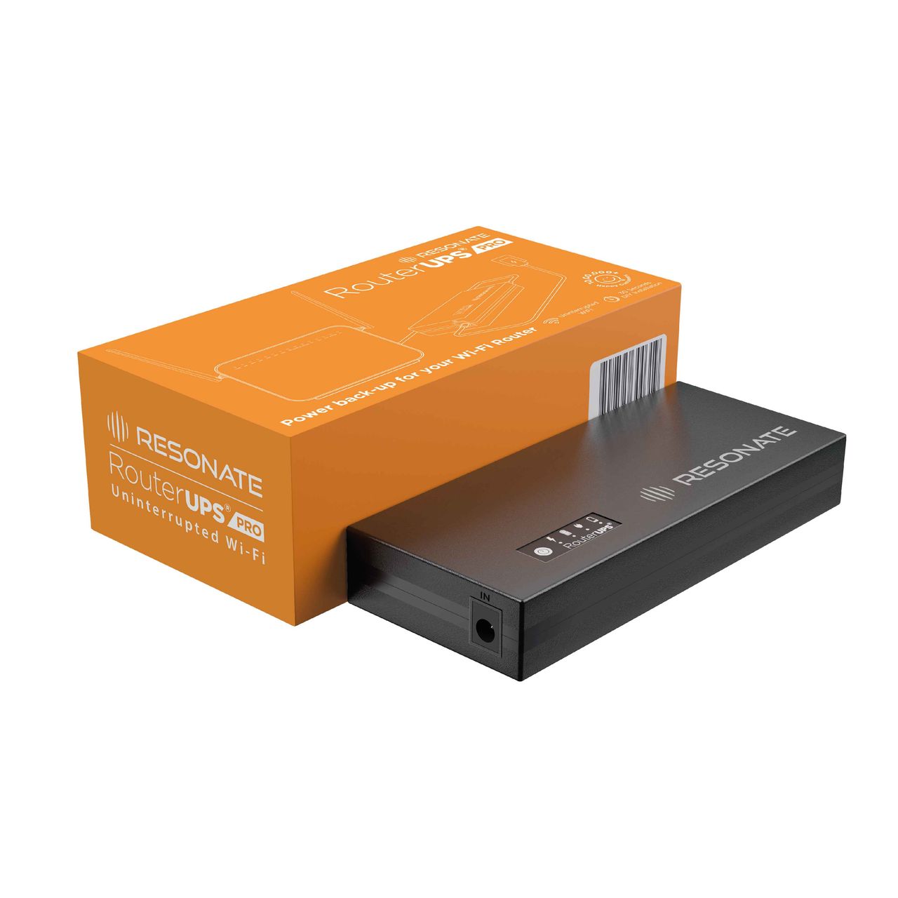 RESONATE RouterUPS Pro 10400mAh PowerBank for JioFiber, Airtel Xstream & 12V - 3A WiFi Routers