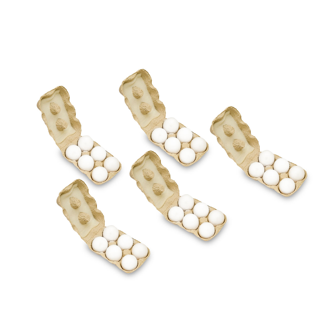 Relish White Eggs - (Pack of 6) 6 pc X 5 Combo