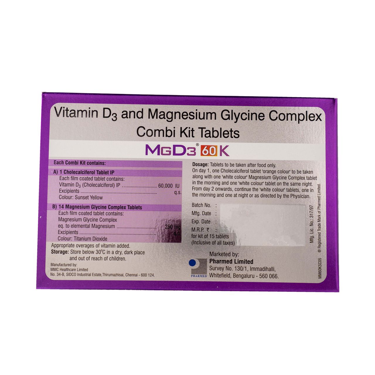 MGD3 60K Tablets