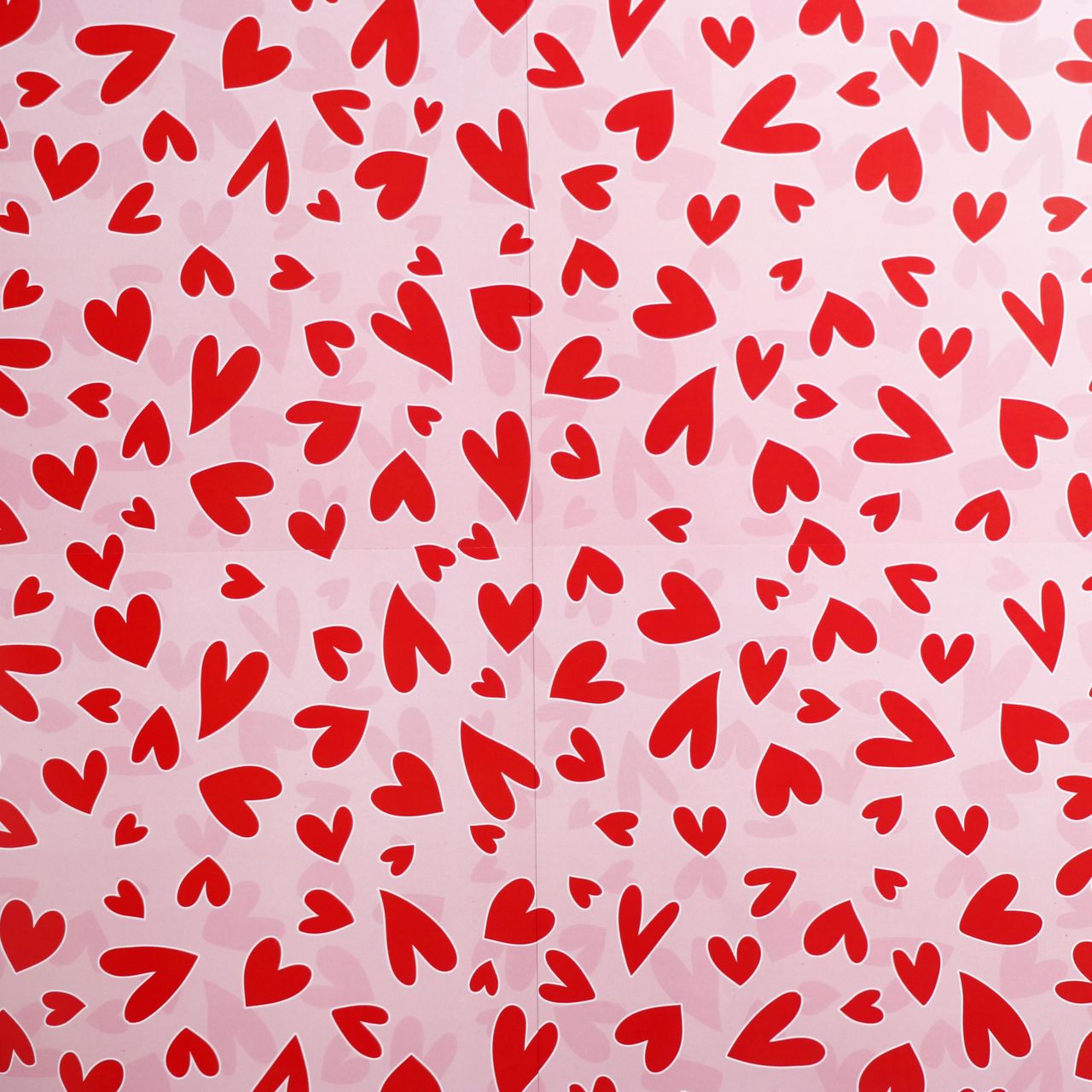Archies Gift Wrapping Paper - Heart Print