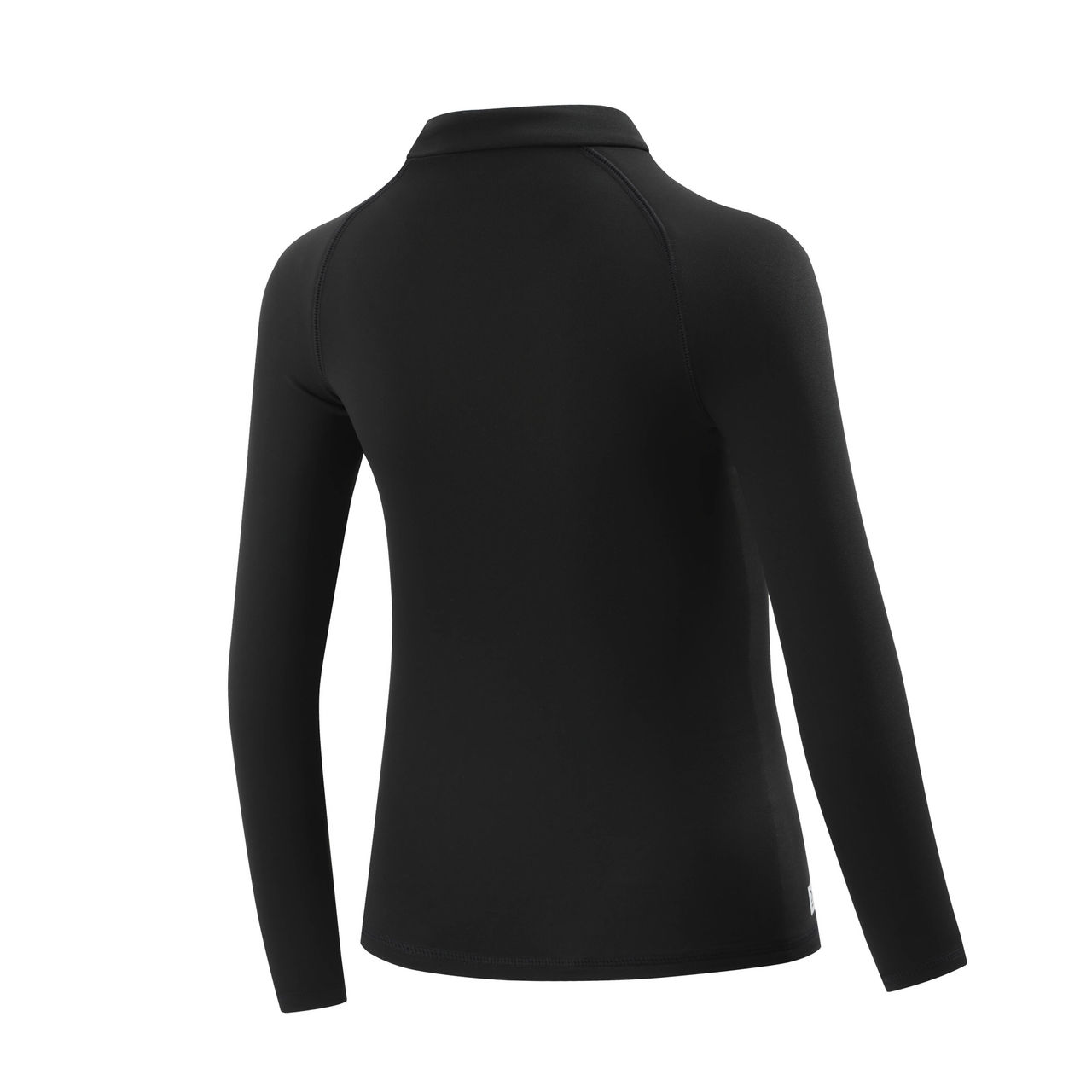 Kipsta By Decathlon | Kids Football Long-Sleeve T-Shirt Compression Base Layer | Black | 8-9 years