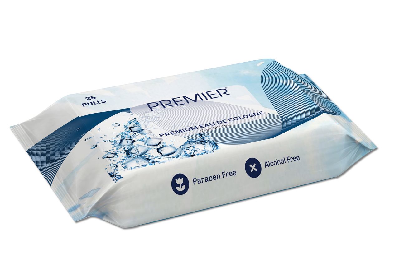 Premier Wet Wipes 25 Pulls Assorted
