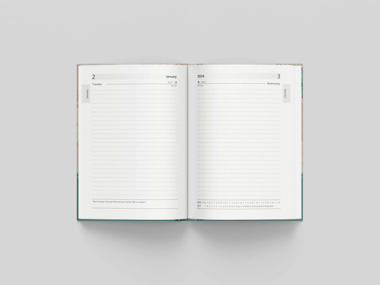 Matrikas Diary- A 5 Impresso Diary 2024 - A (148 X 205 Mm)