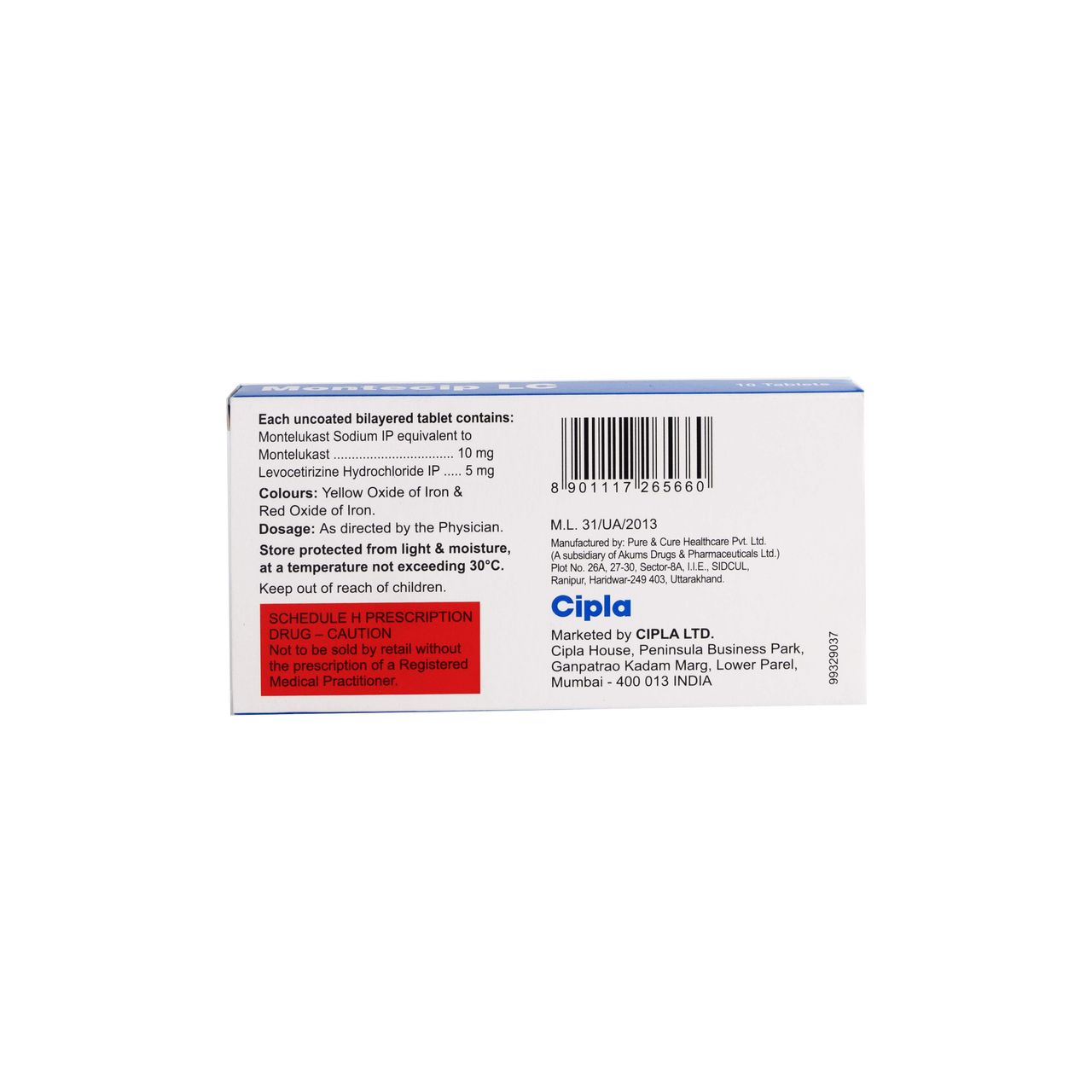 Montecip LC Tablets
