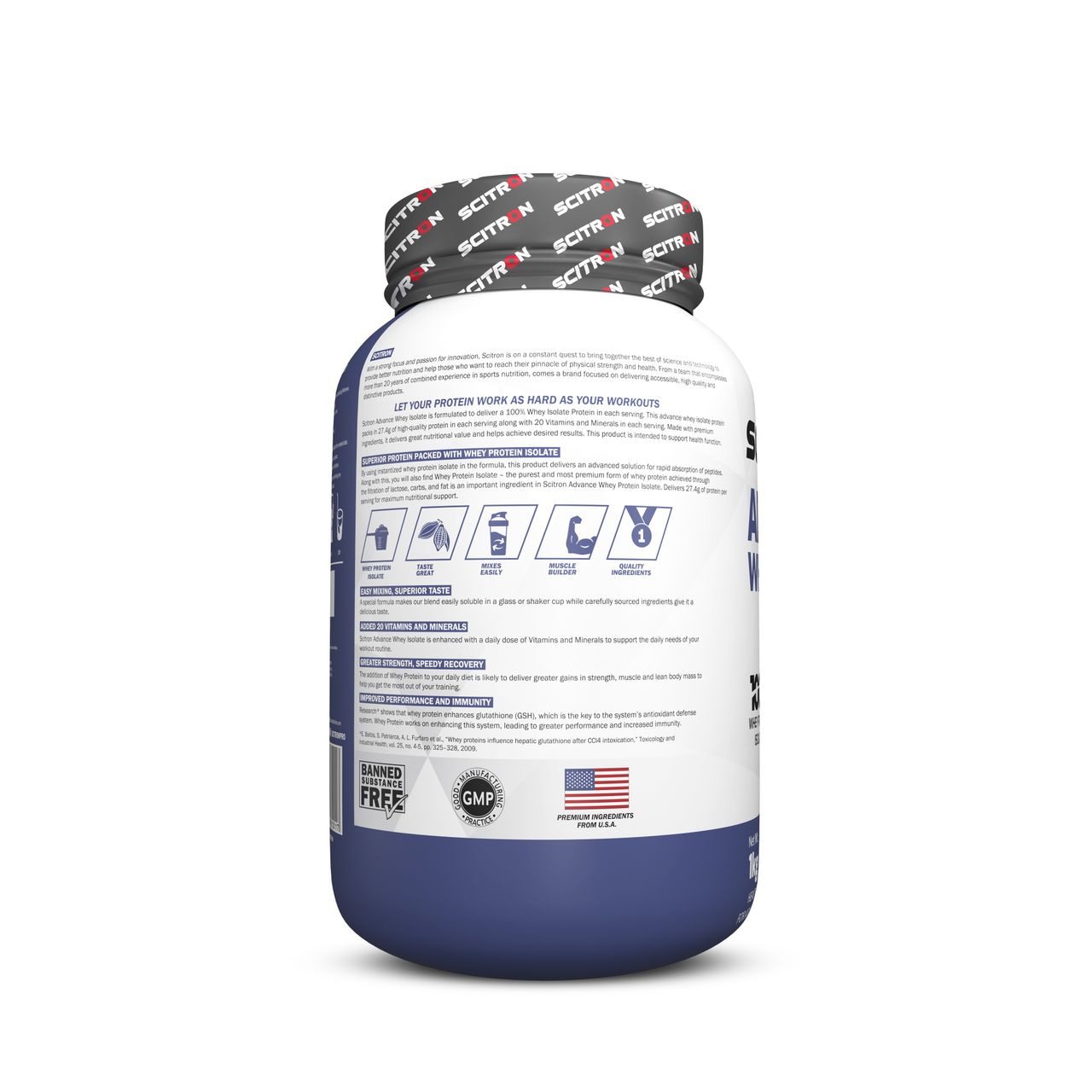 Scitron Advance Isolate Choco Fantasy (28.5 Servings)