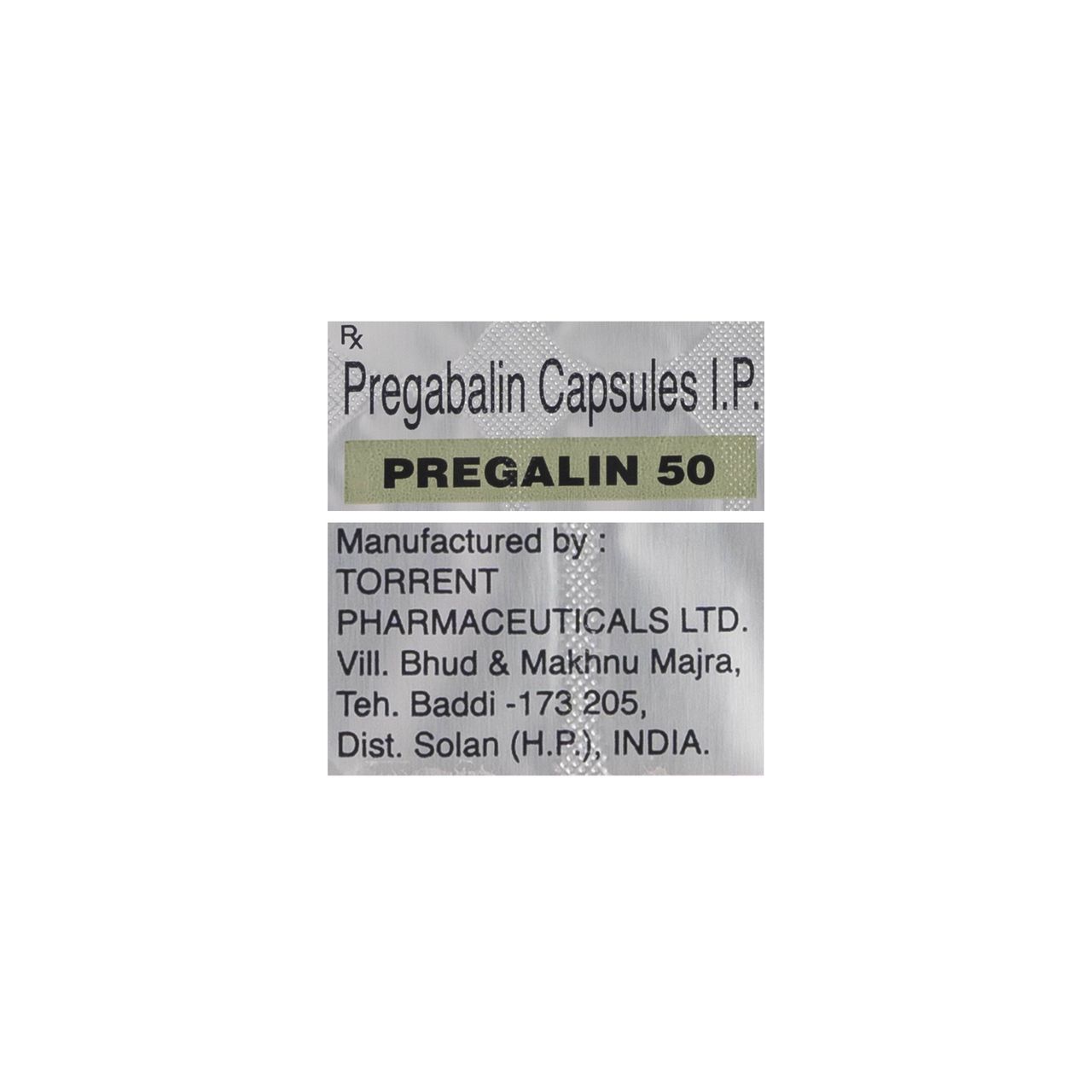 Pregalin 50 Capsules
