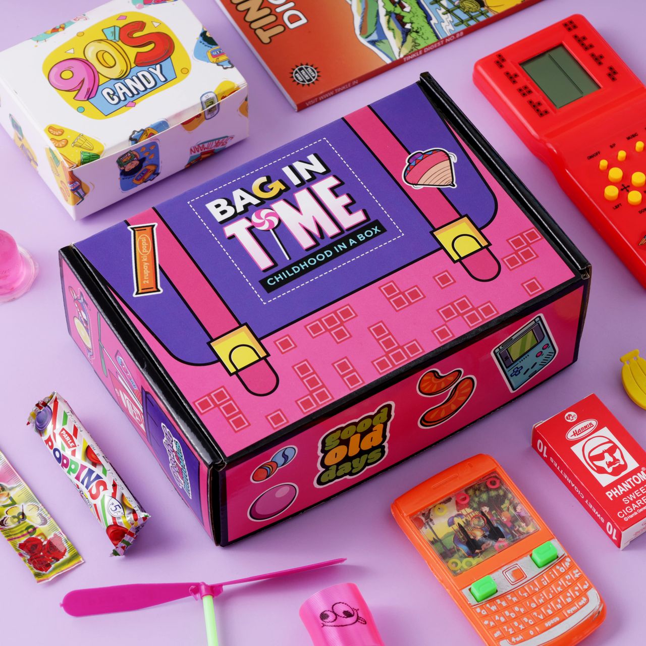 Oye Happy Nostalgia Box - Full of Goodies From the 90s