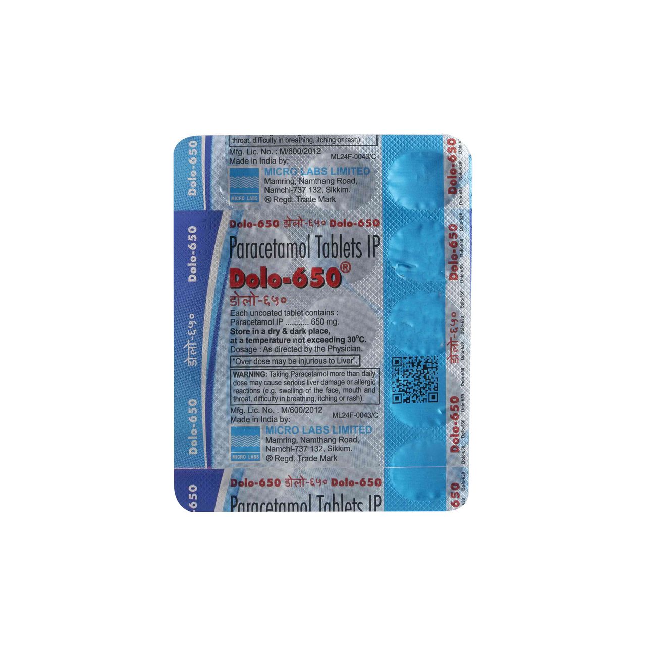 Dolo-650 Tablets