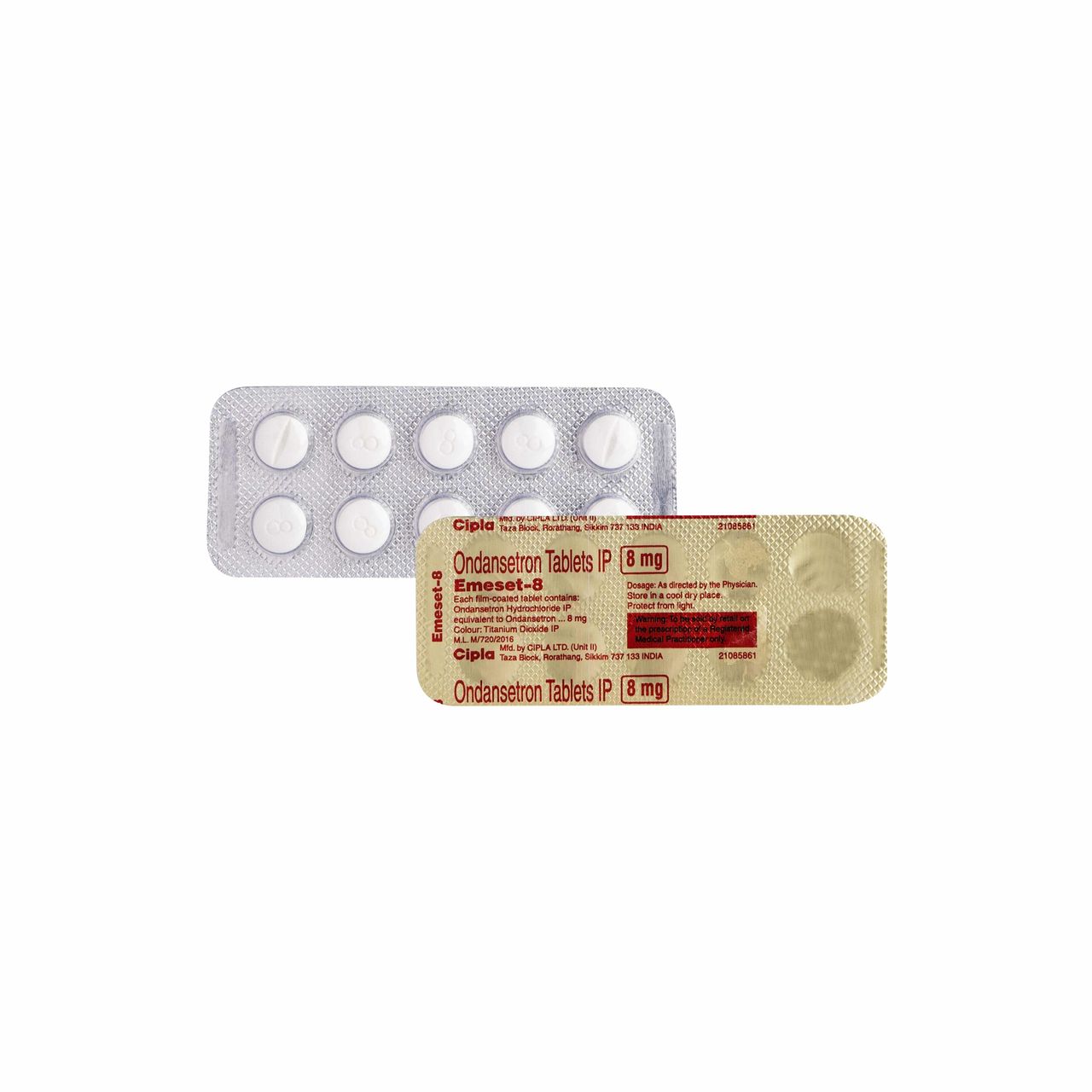 Emeset-8 Tablets