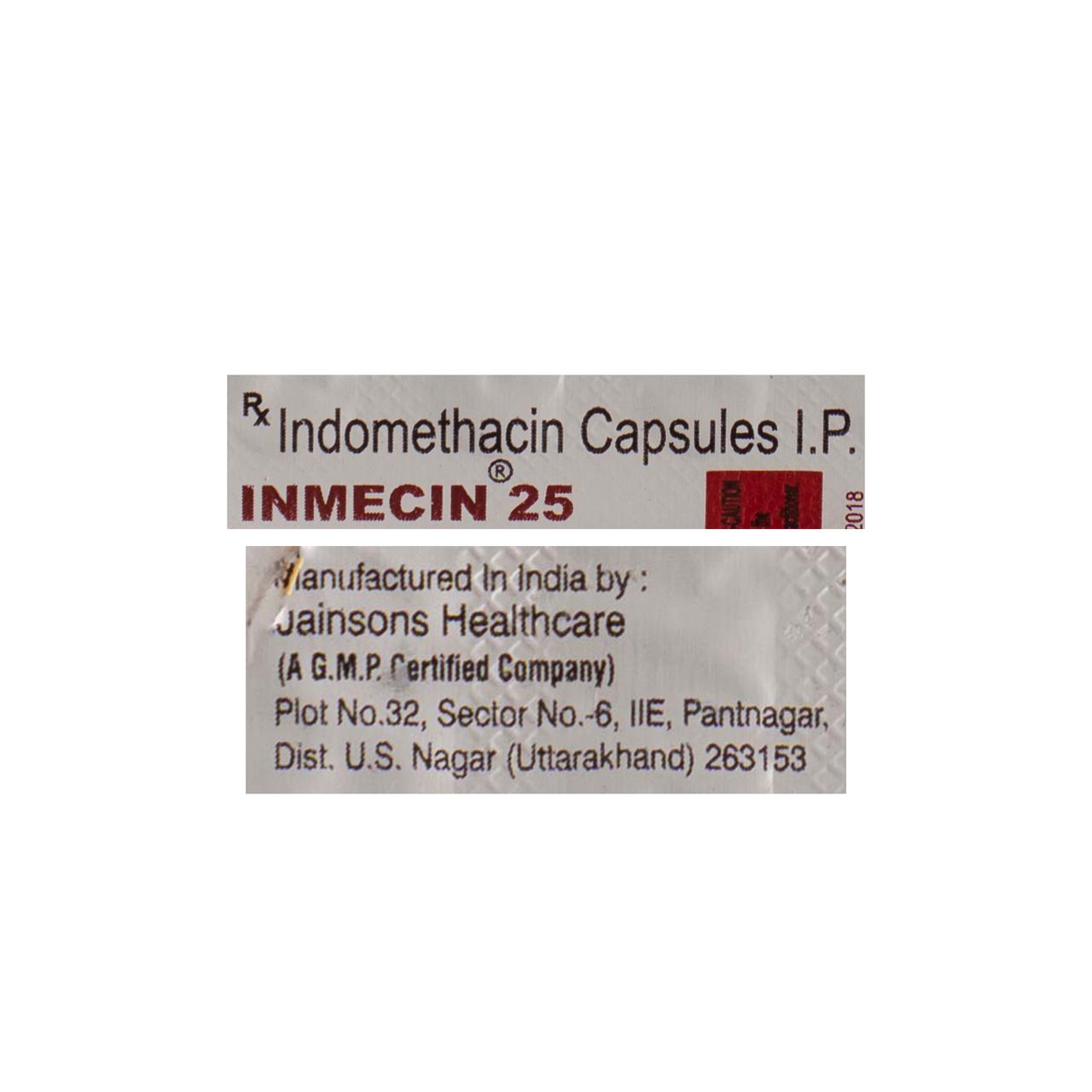 Inmecin 25 Capsules