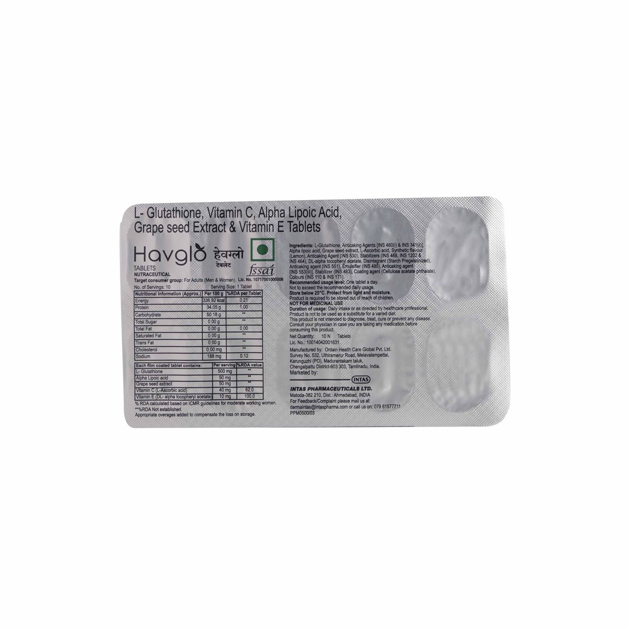 Havglo Tablets 