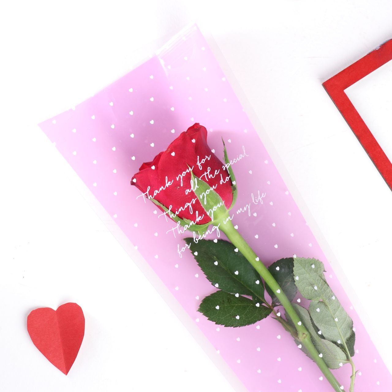FlowerAura Single Stem Rose