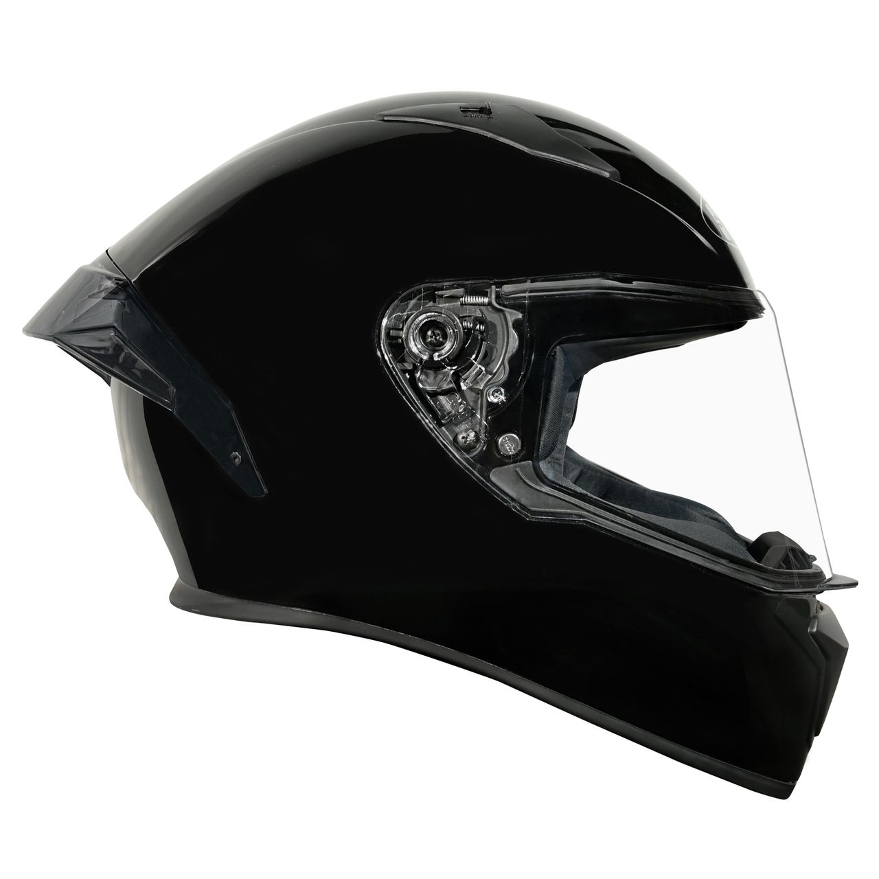 Studds Thunder Full Face Helmet with Spoiler |Black - XL