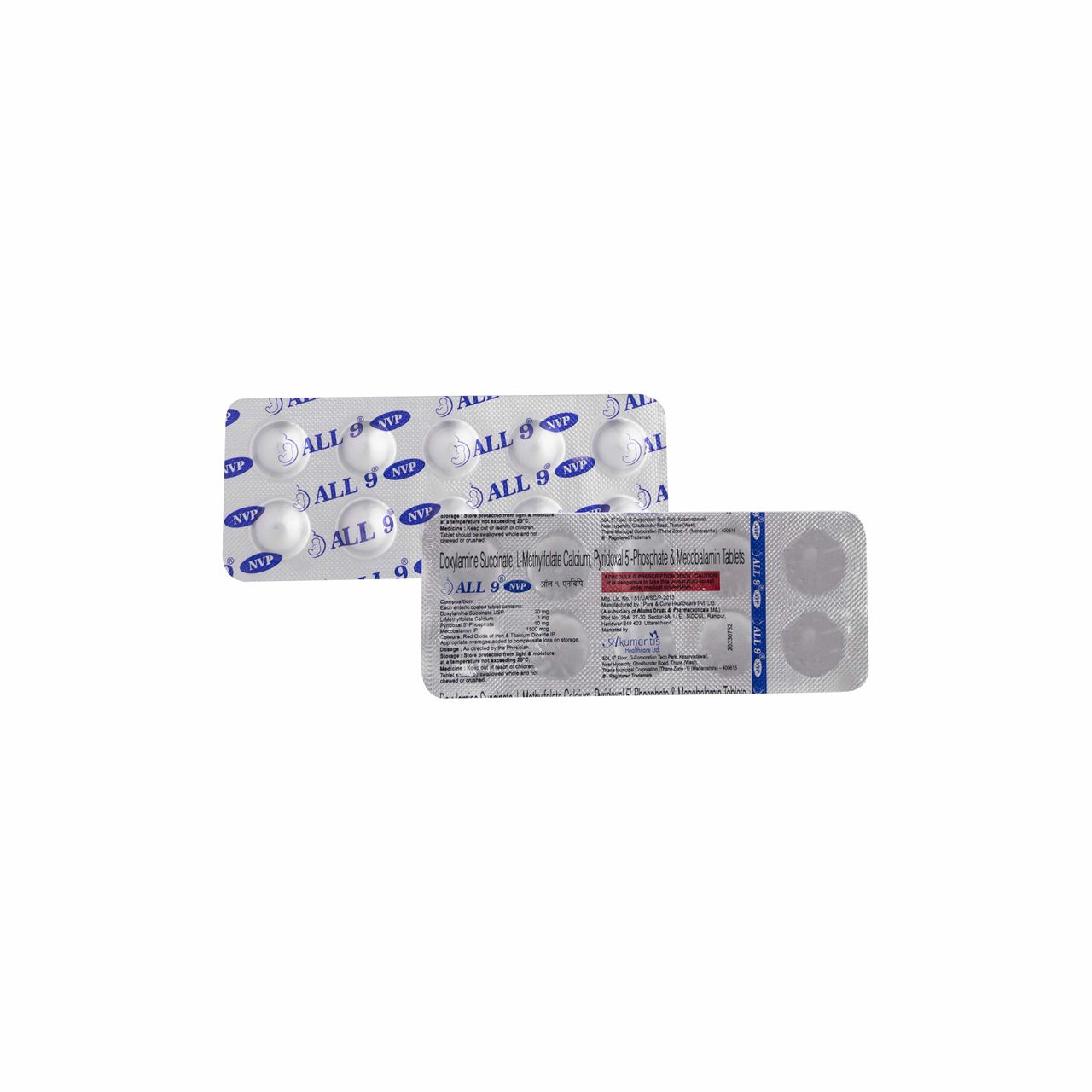 All 9 NVP Tablets
