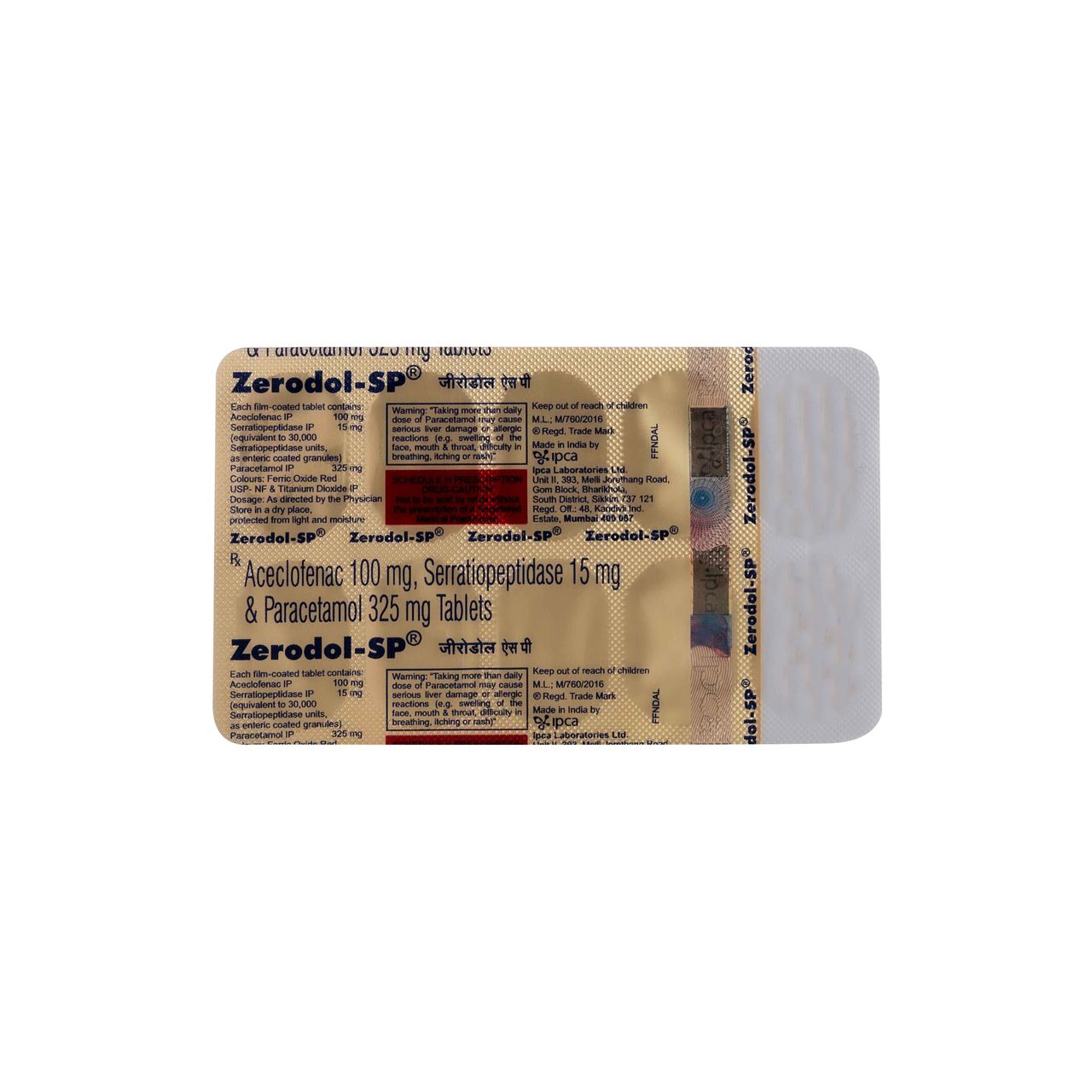 Zerodol-SP Tablets