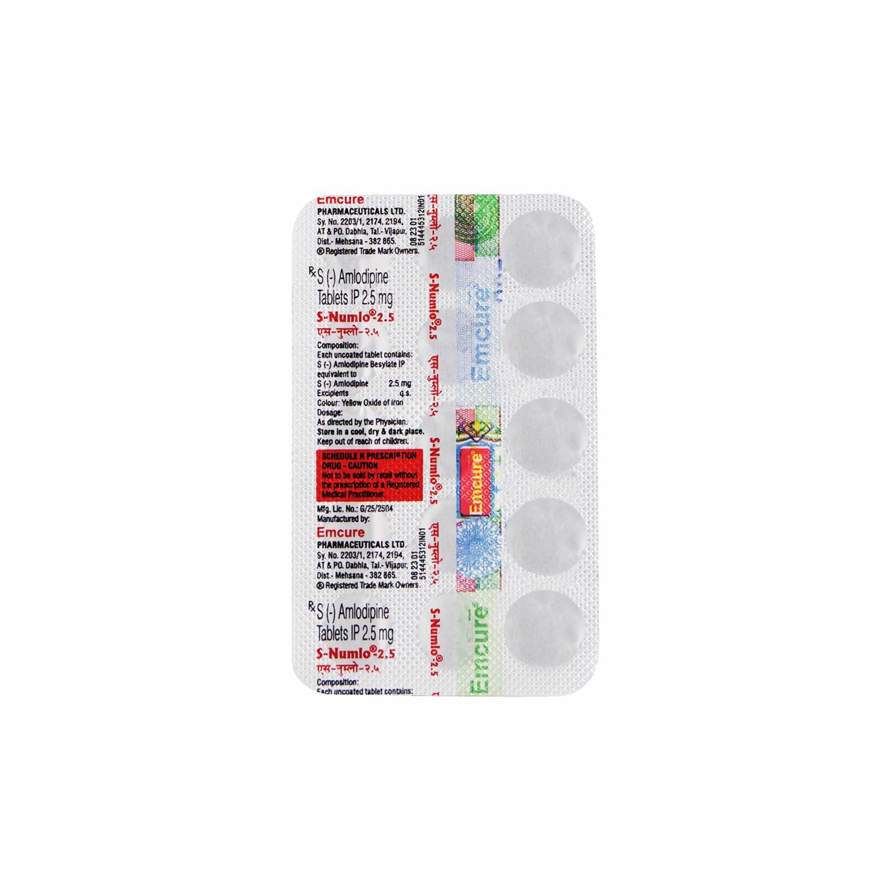 S-Numlo-2.5 Tablets