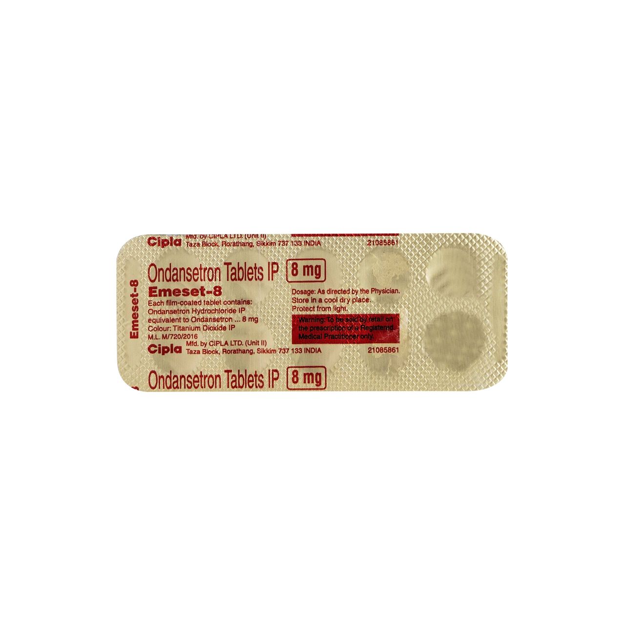 Emeset-8 Tablets