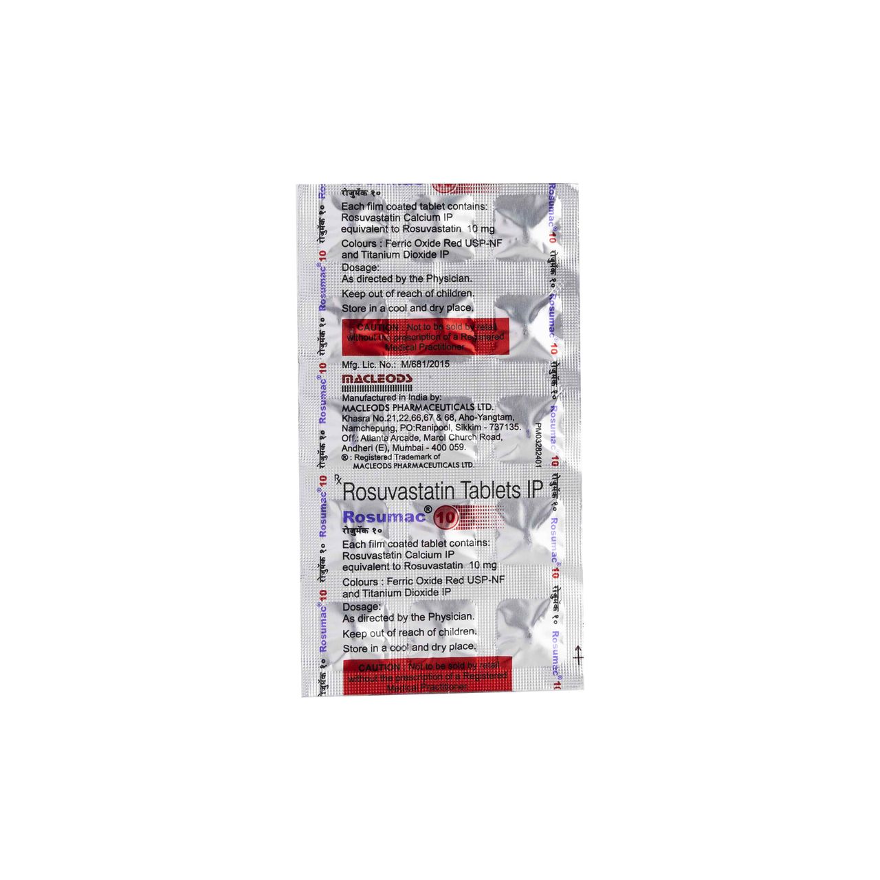 Rosumac 10 Tablets