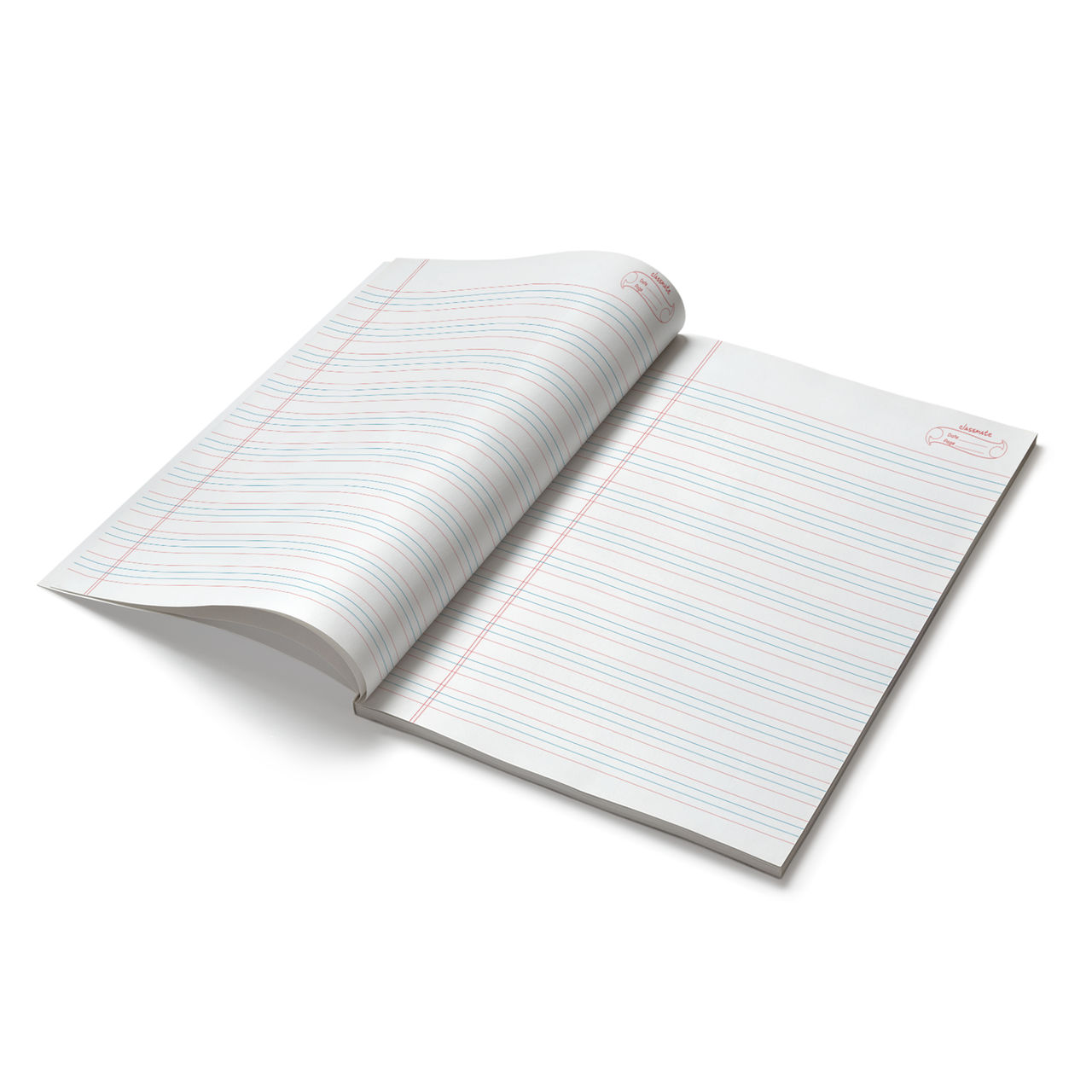 Classmate Notebook | Assorted 240 x 180 Four Lines With Gap 172 Pages - 2000226