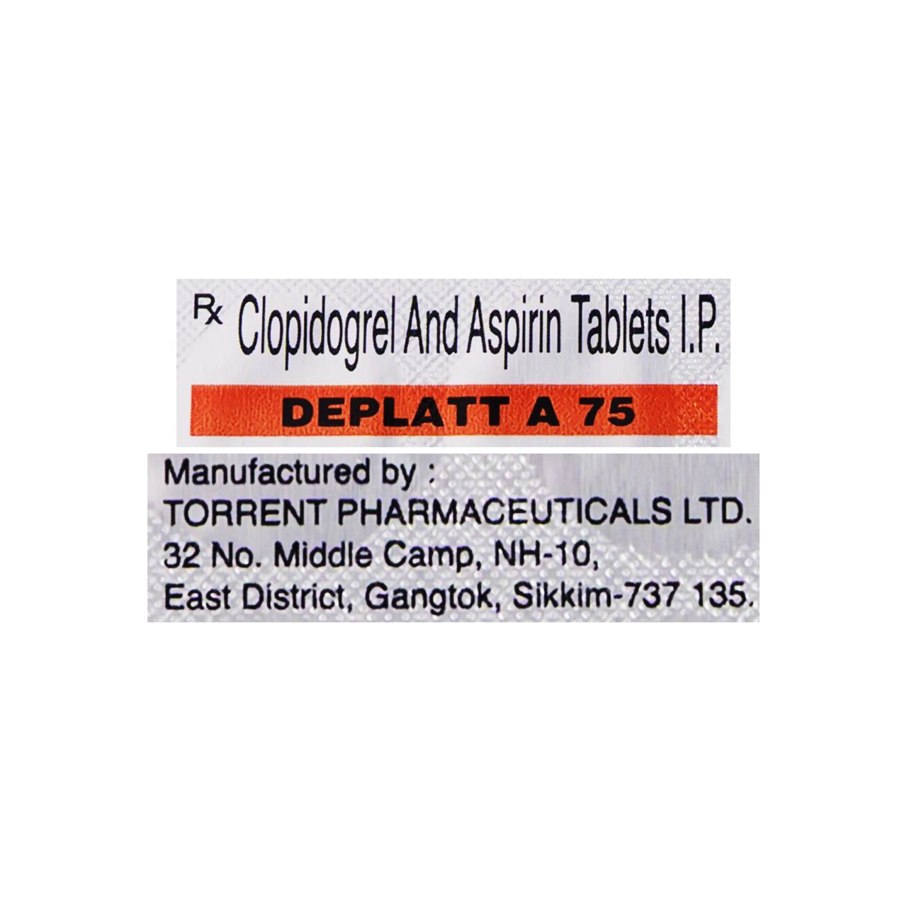 Deplatt A 75 Tablets
