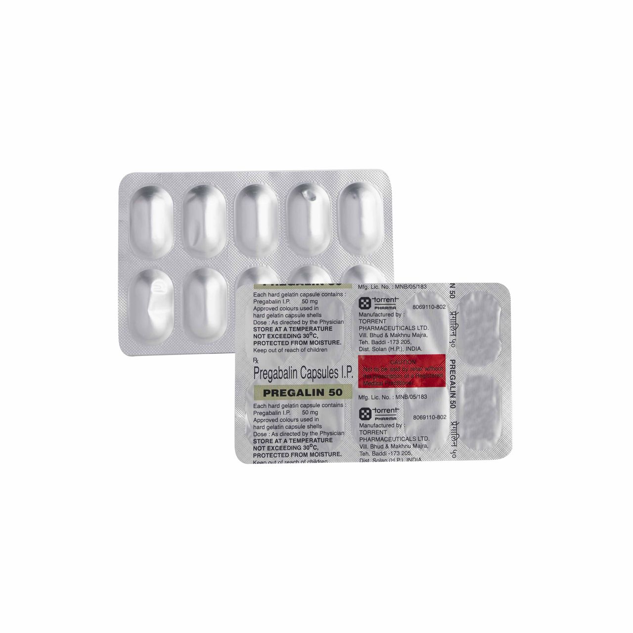 Pregalin 50 Capsules