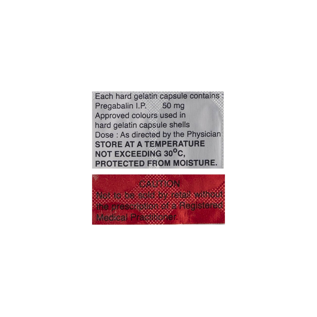 Pregalin 50 Capsules