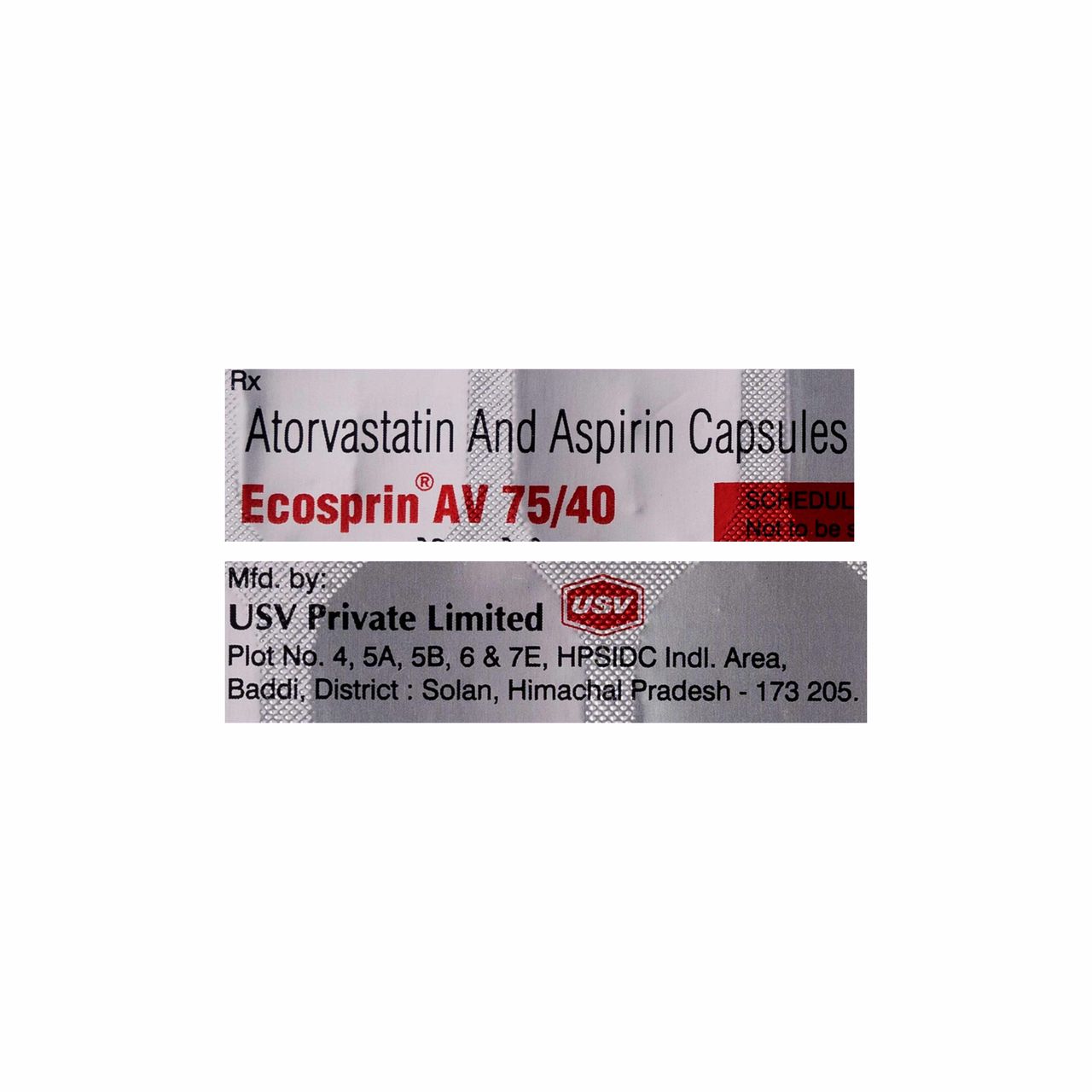Ecosprin AV 75/40 Capsules